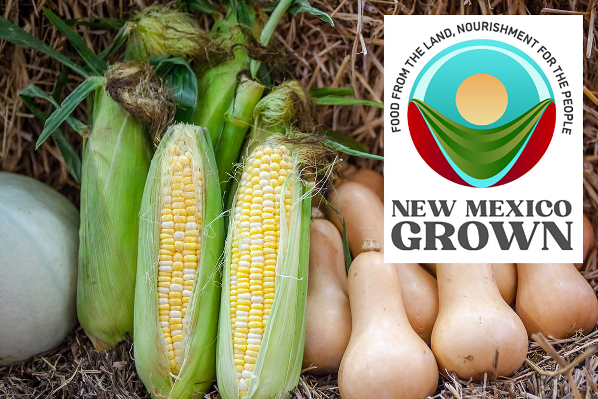 New Mexico Grown Header Image and Logo