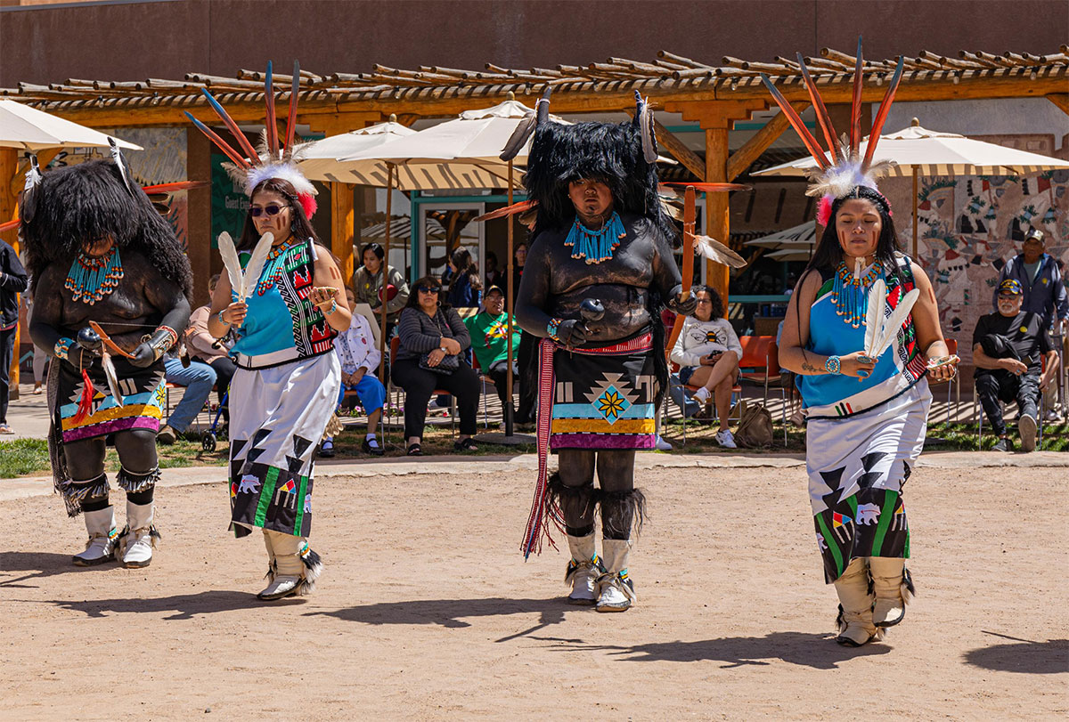 Zuni Dancers at the Indian Pueblo Cultural Center Albuquerque