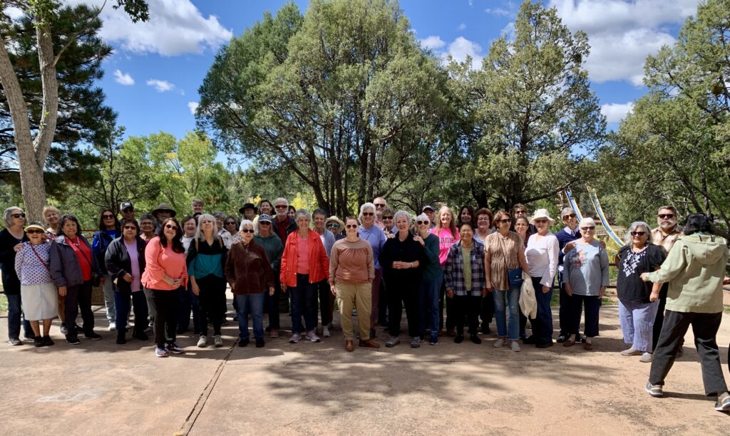 Conference on Aging outdoor group