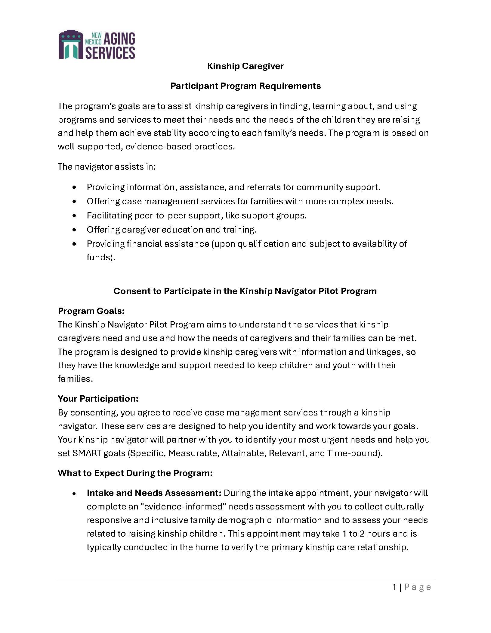 Requirements to sign document