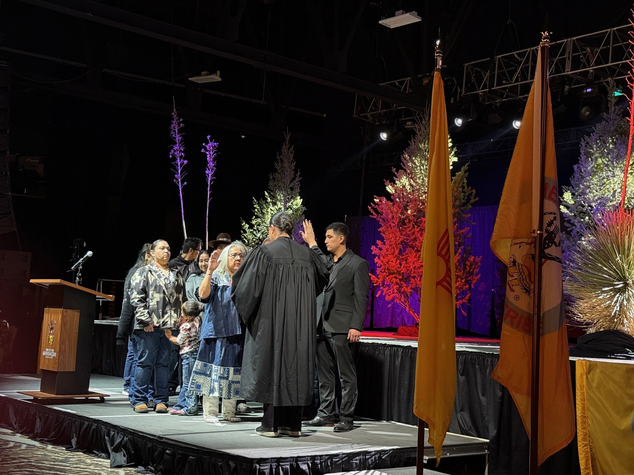 Thora Walsh Padilla sworn in as President of Jicarilla Apache
